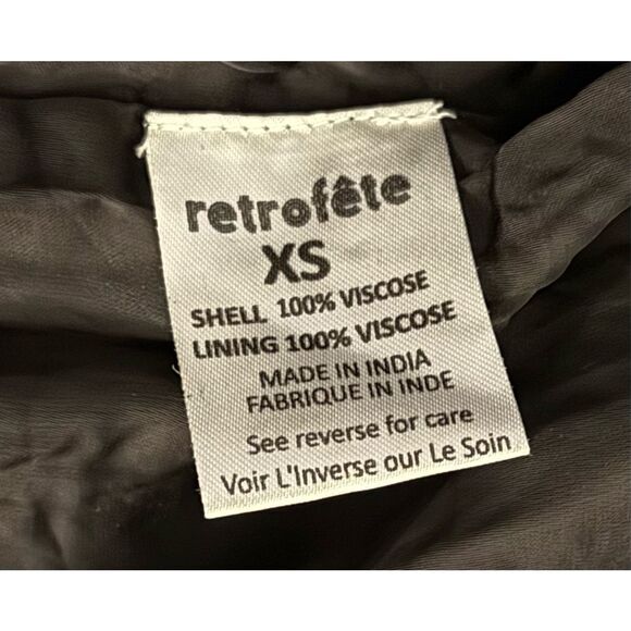 NWT Retrofete Womens Grace Sequin Mini Dress Black Size XS - Picture 13 of 13